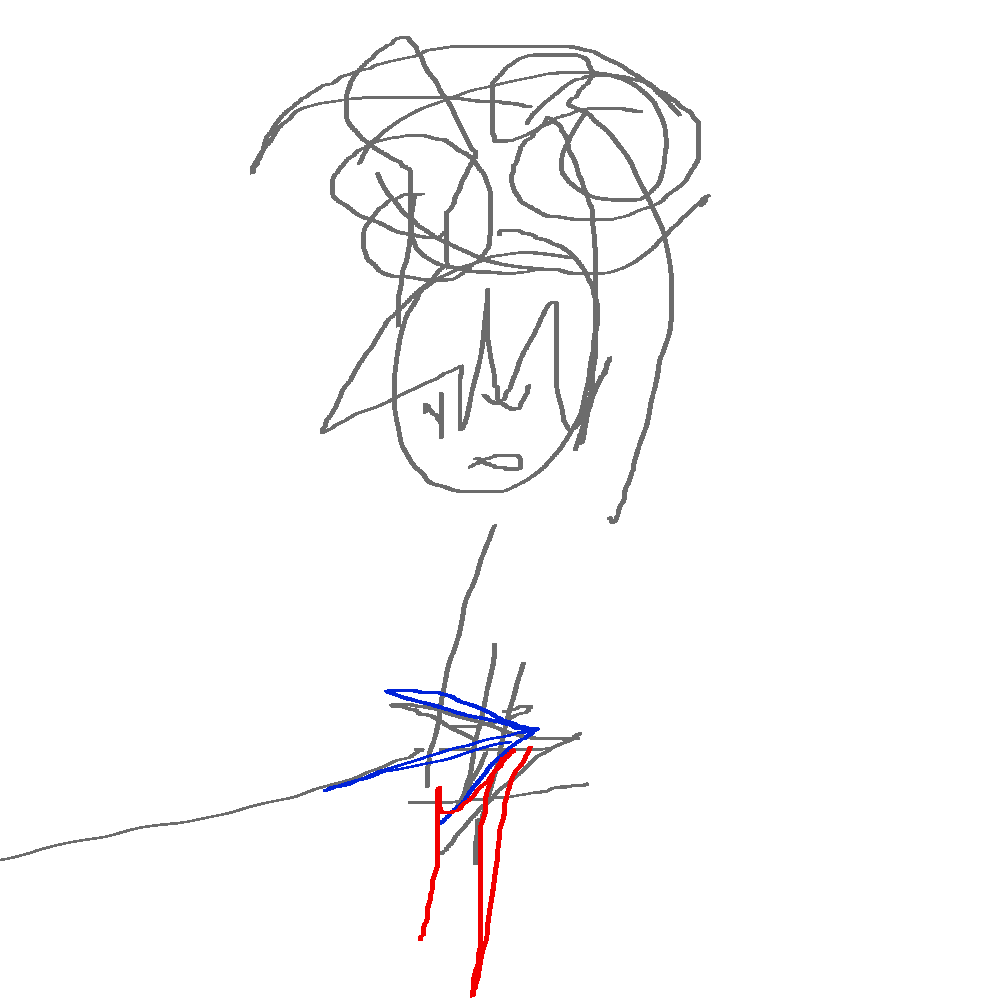 just wanted to show how accurate i was in doodling this... MADE WITH NO REF BTW.